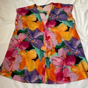Ralph Lauren Multicolor Floral Top